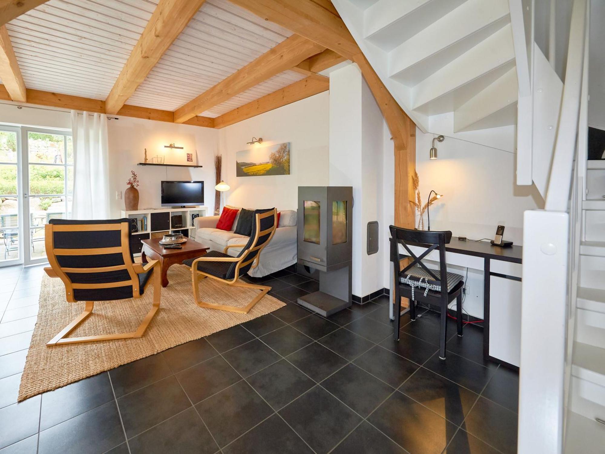 Fachwerkhaeuser Seedorf - Haushaelfte "Sophie Charlott" Mit Kamin Und Terrasse Ngoại thất bức ảnh
